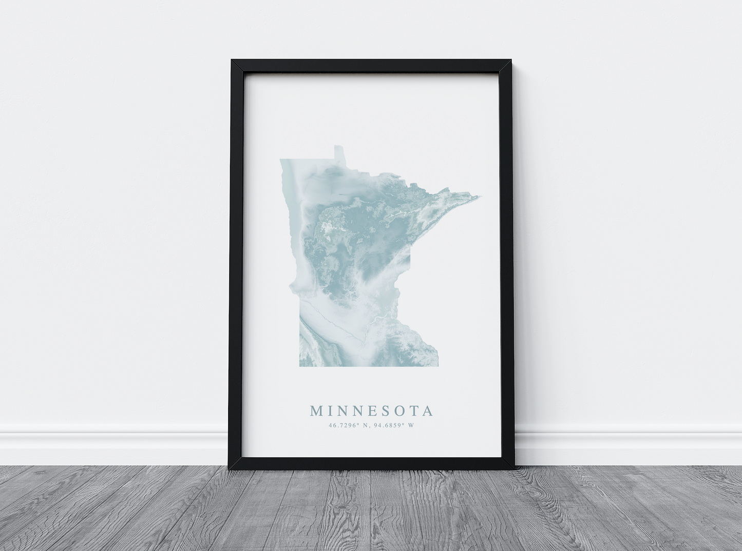 Minnesota Map Print