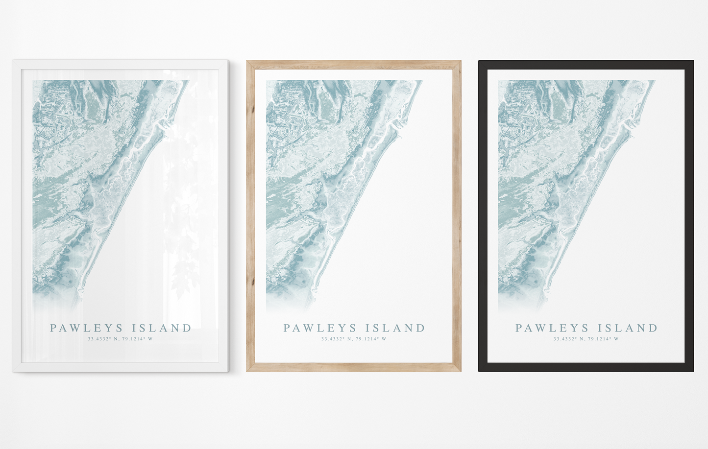 Pawleys Island Map Print