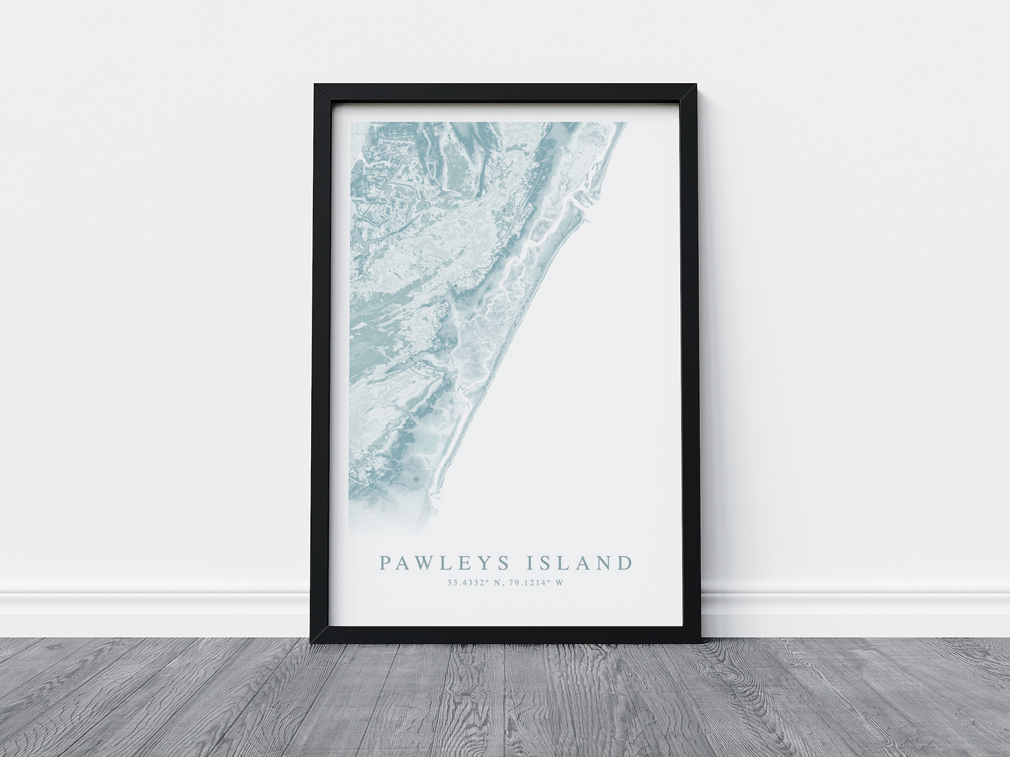 Pawleys Island Map Print