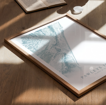 Pawleys Island Map Print