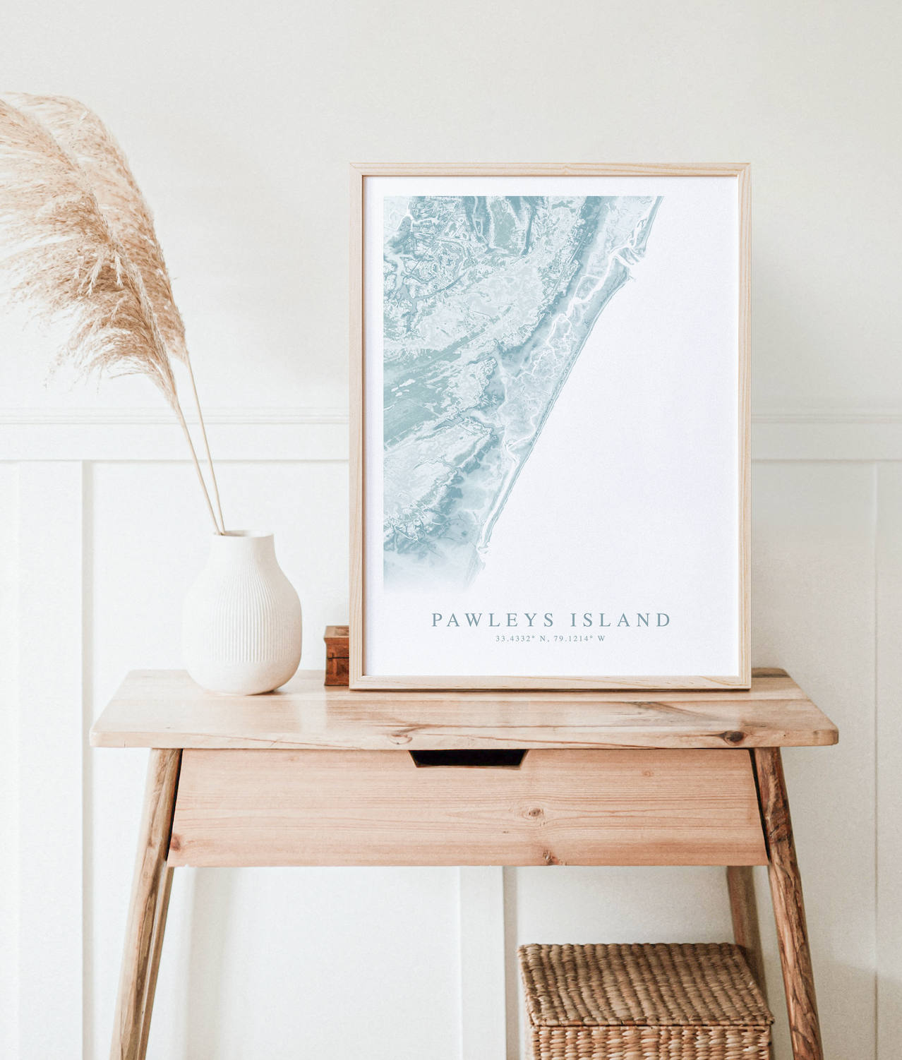 Pawleys Island Map Print