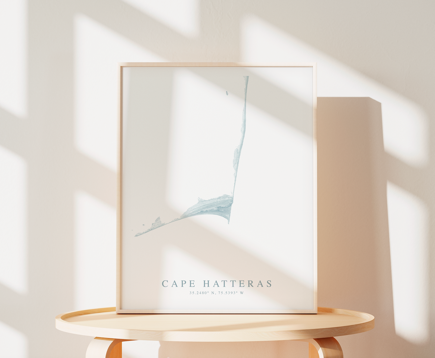 Cape Hatteras Map Print