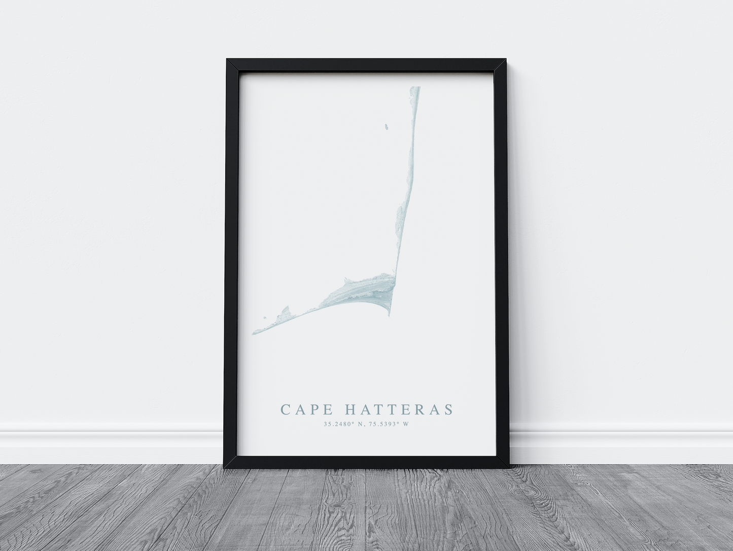 Cape Hatteras Map Print