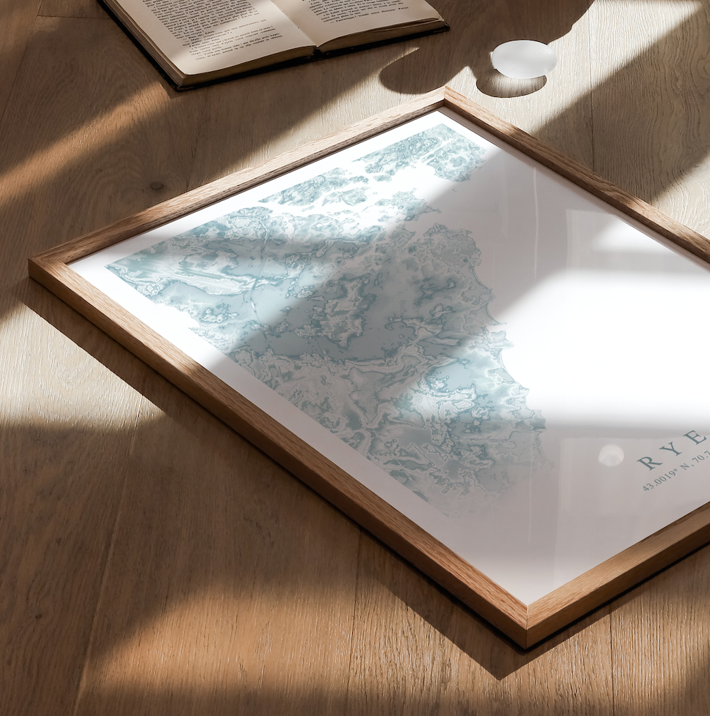 Rye Map Print