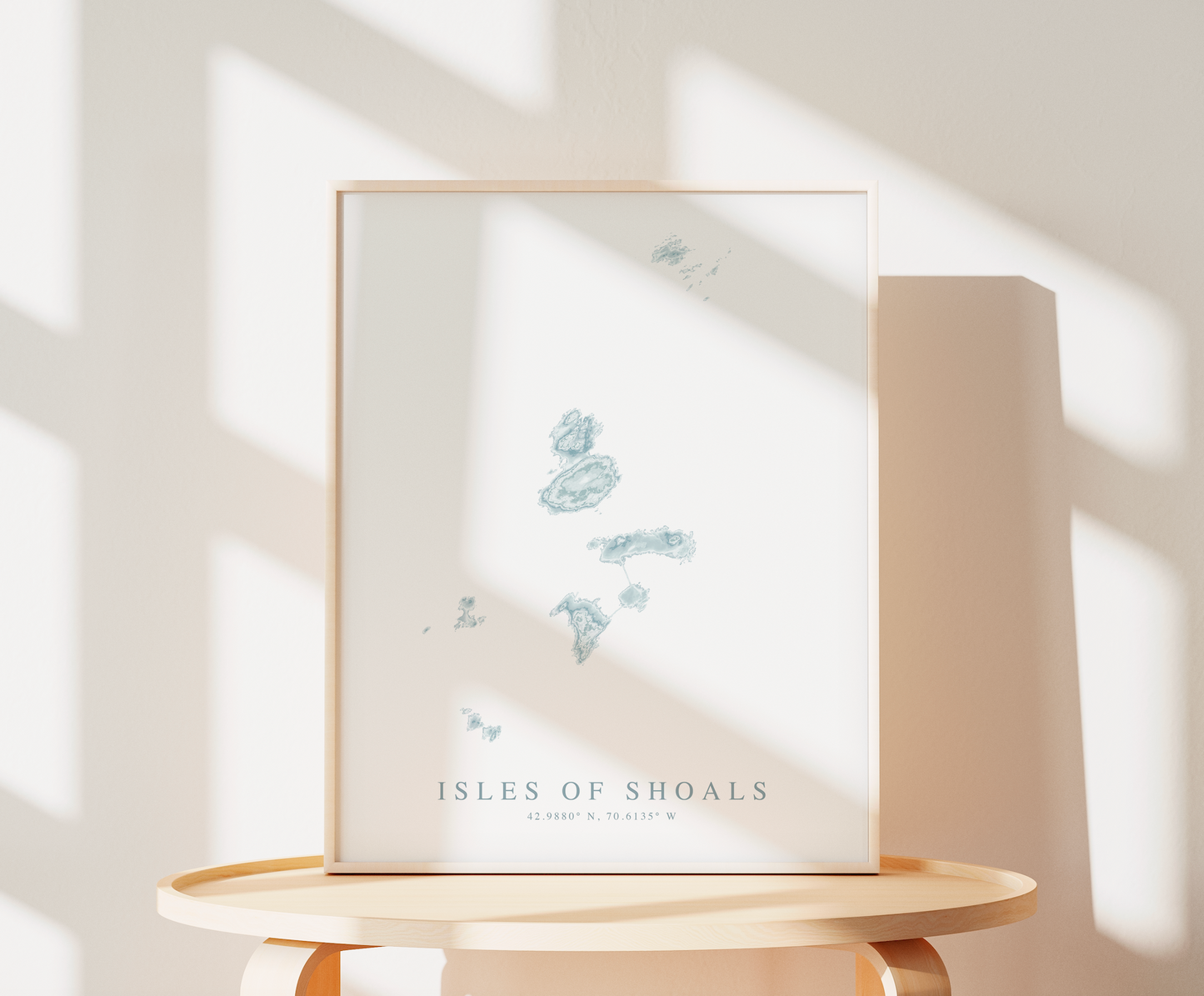 Isles of Shoals Map Print