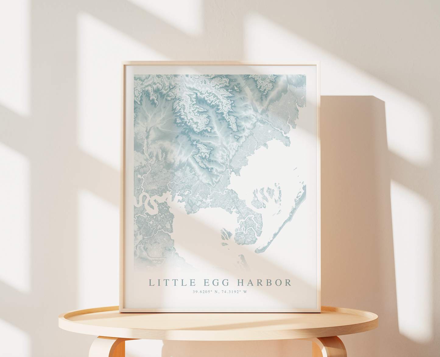 Little Egg Harbor Map Print