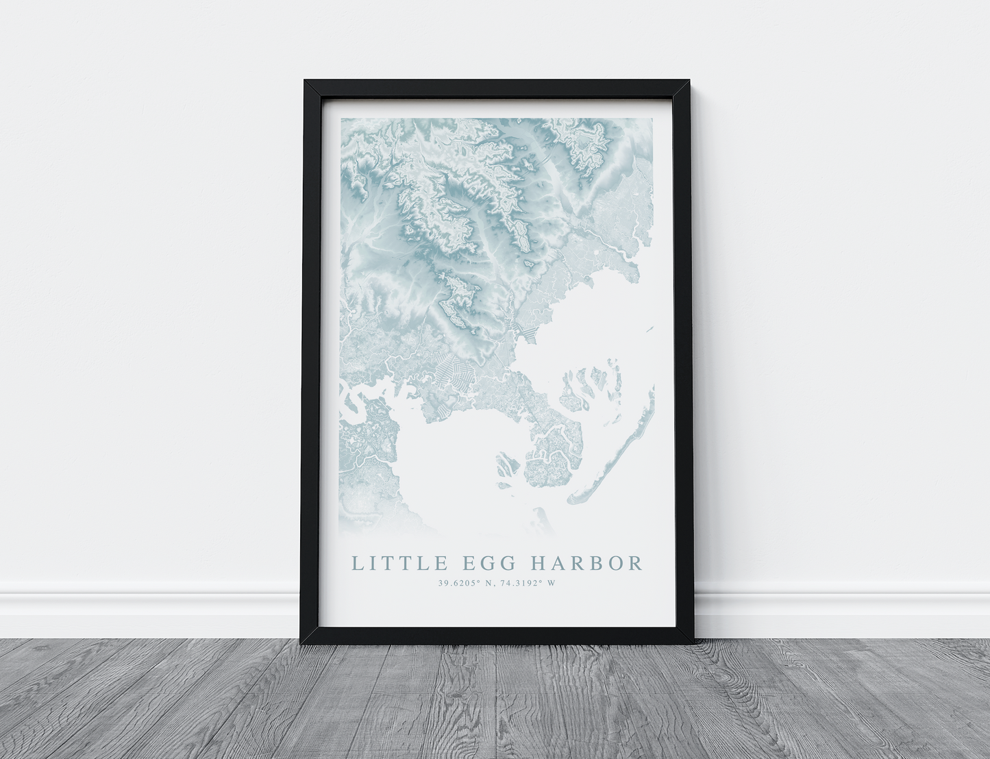 Little Egg Harbor Map Print