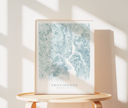 Providence Map Print