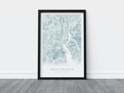 Providence Map Print