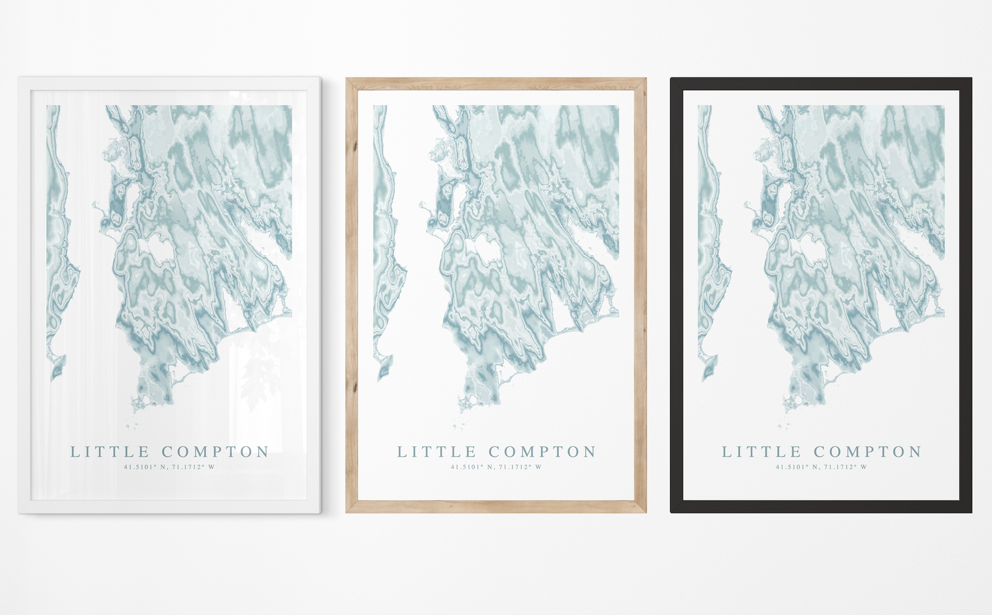 Little Compton Map Print