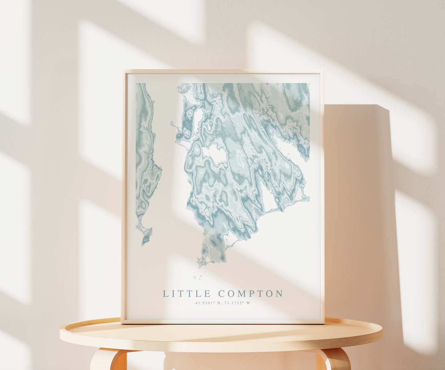 Little Compton Map Print