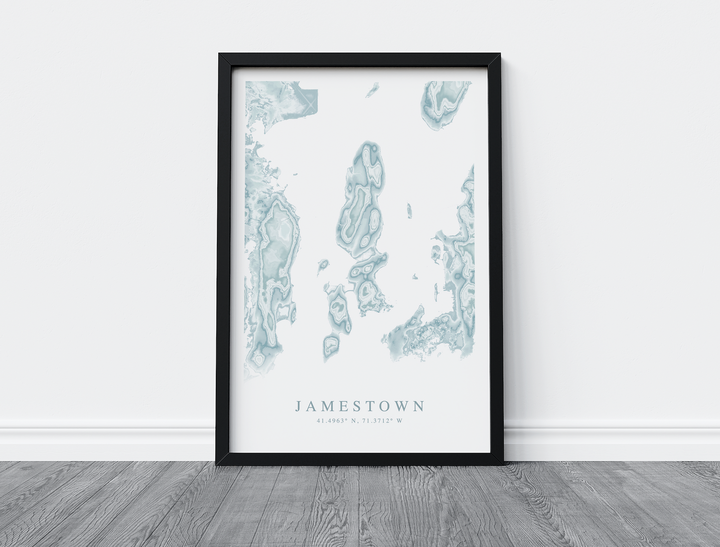 Jamestown Map Print