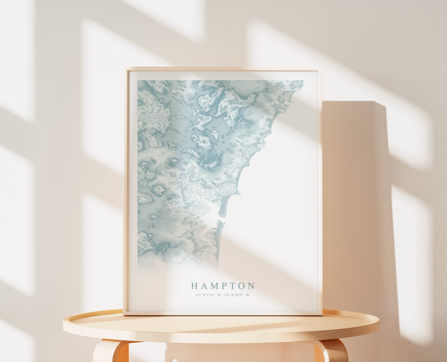 Hampton Map Print