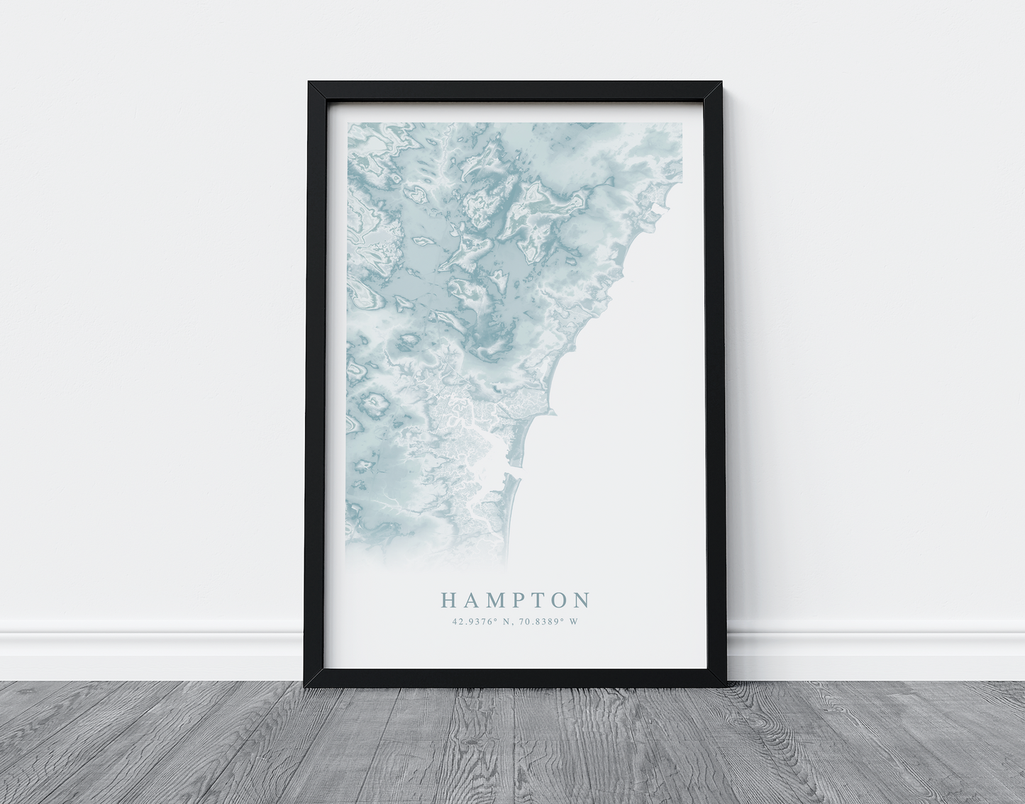 Hampton Map Print