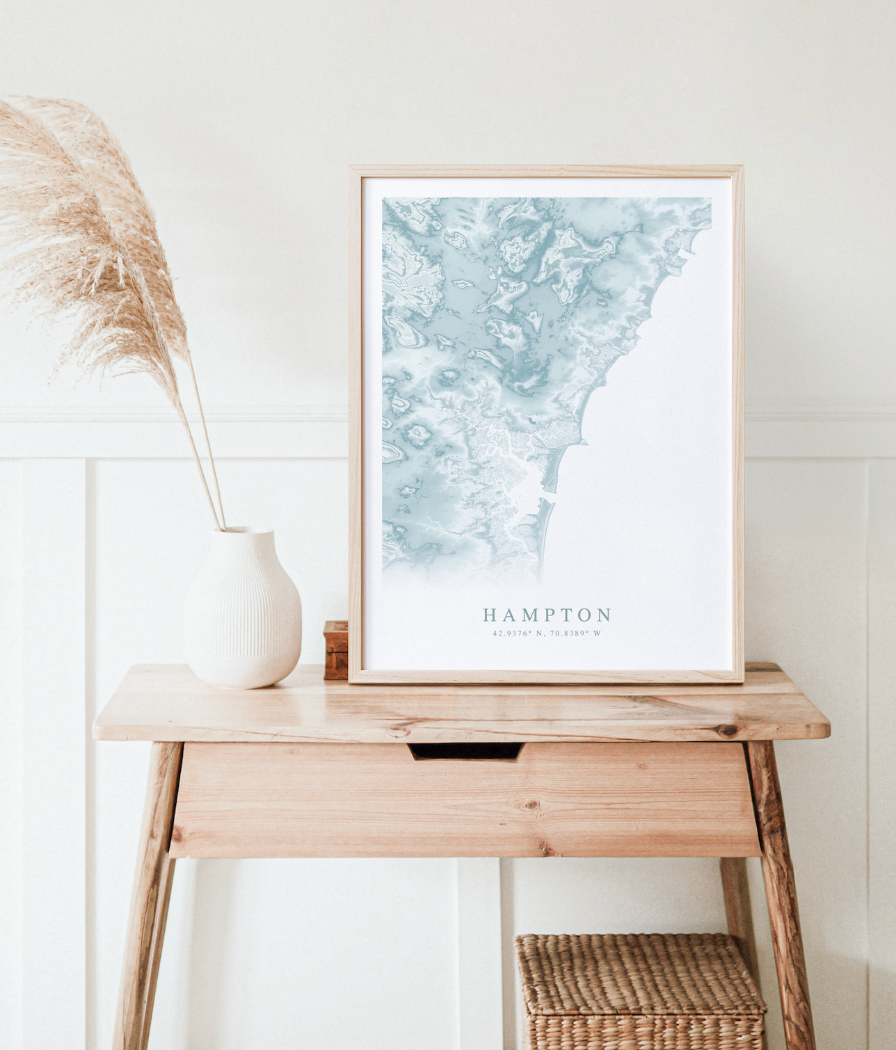 Hampton Map Print