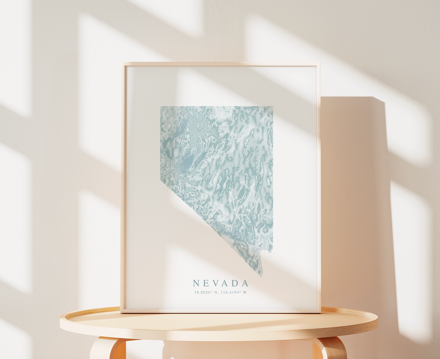 Nevada Map Print