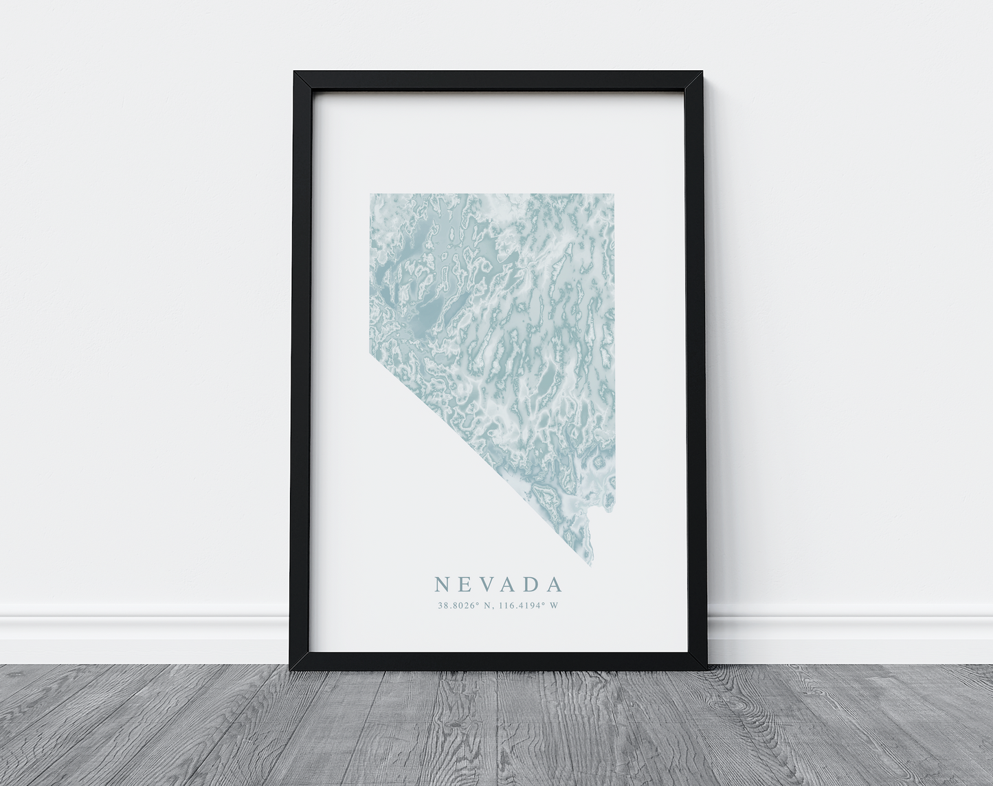 Nevada Map Print