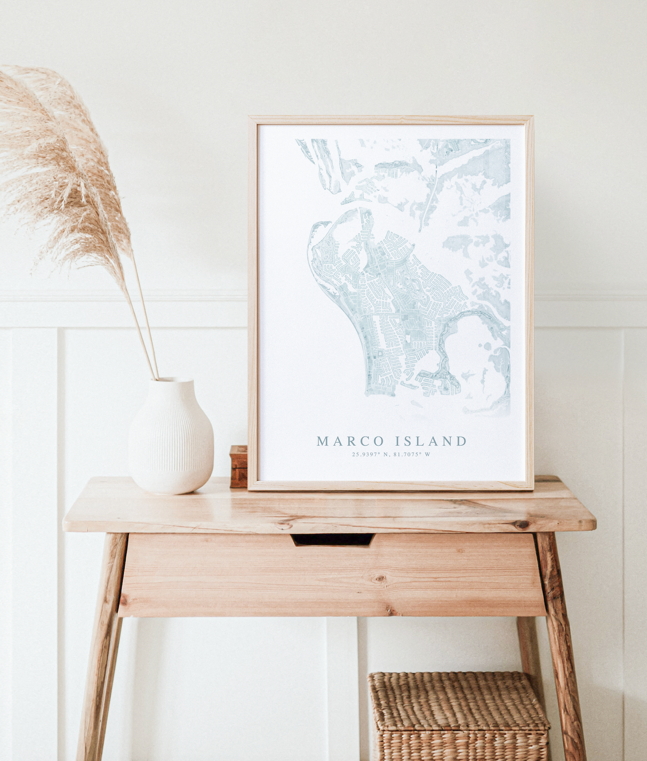 Marco Island Map Print