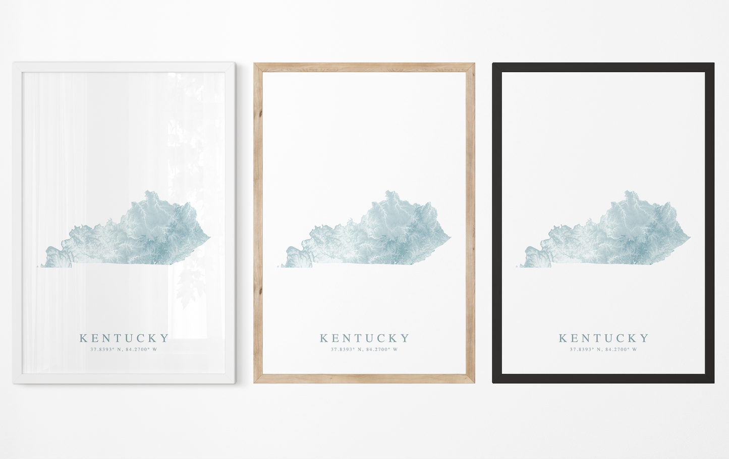 Kentucky Map Print