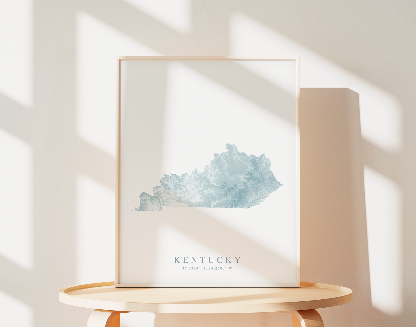 Kentucky Map Print