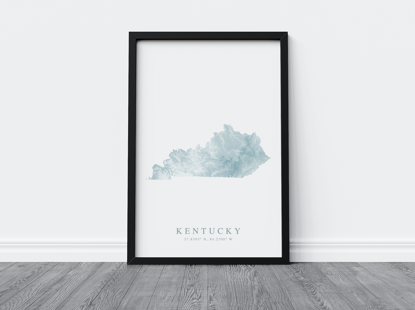 Kentucky Map Print