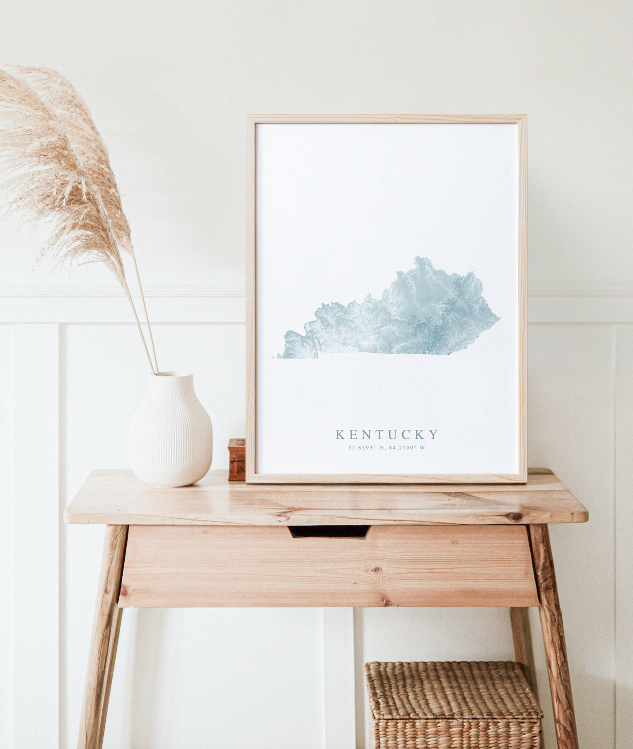 Kentucky Map Print