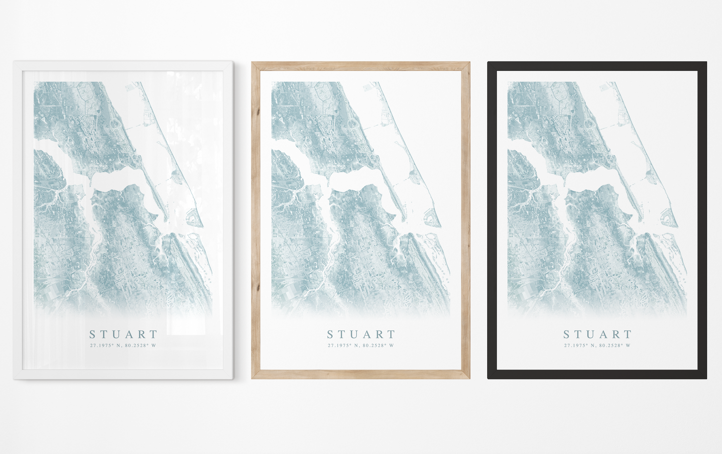 Stuart Map Print