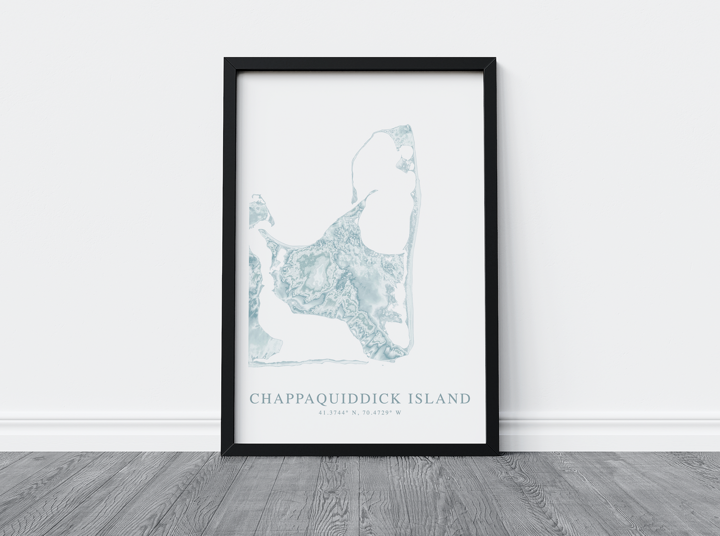 Chappaquiddick Island Map Print