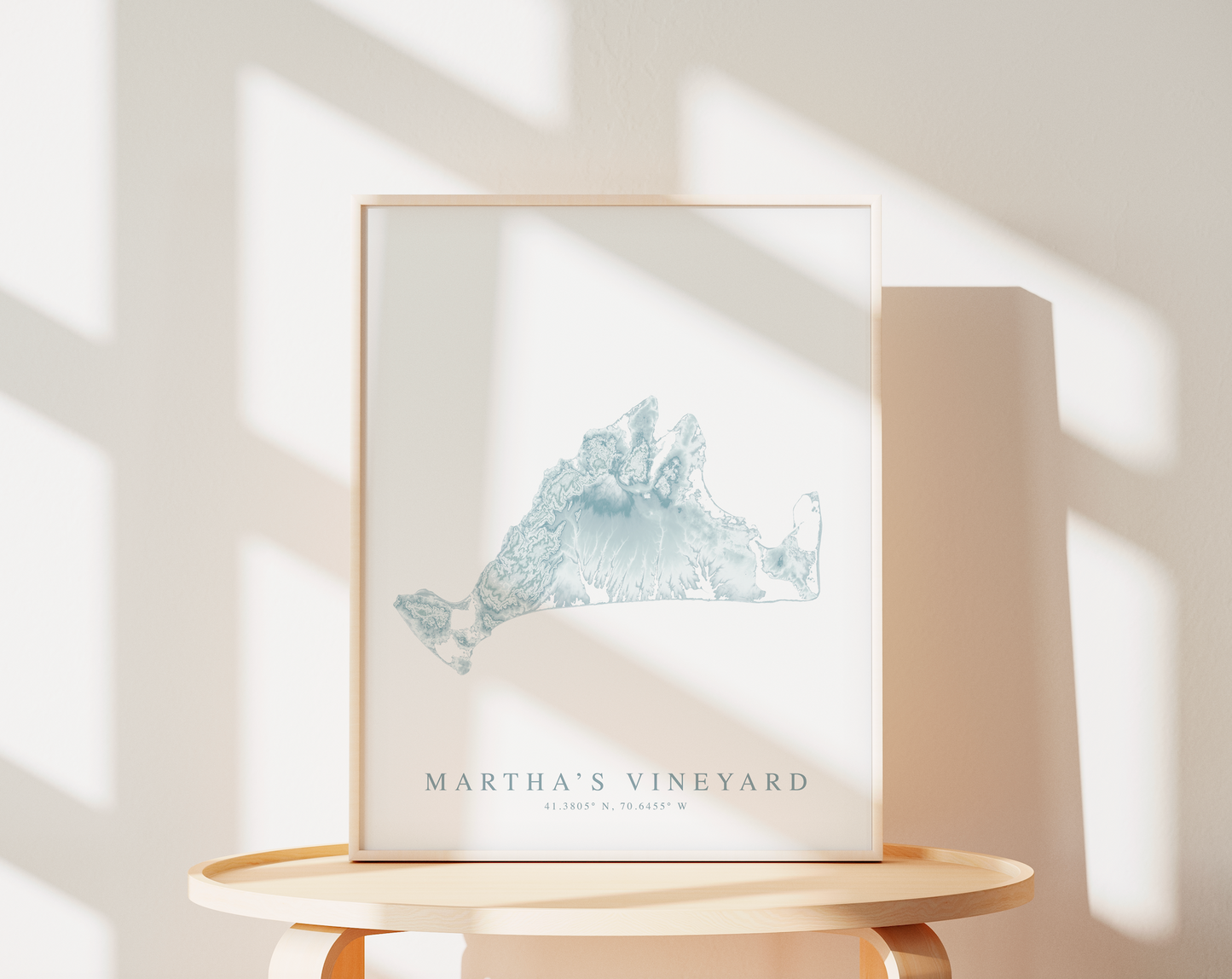 Martha's Vineyard Map Print