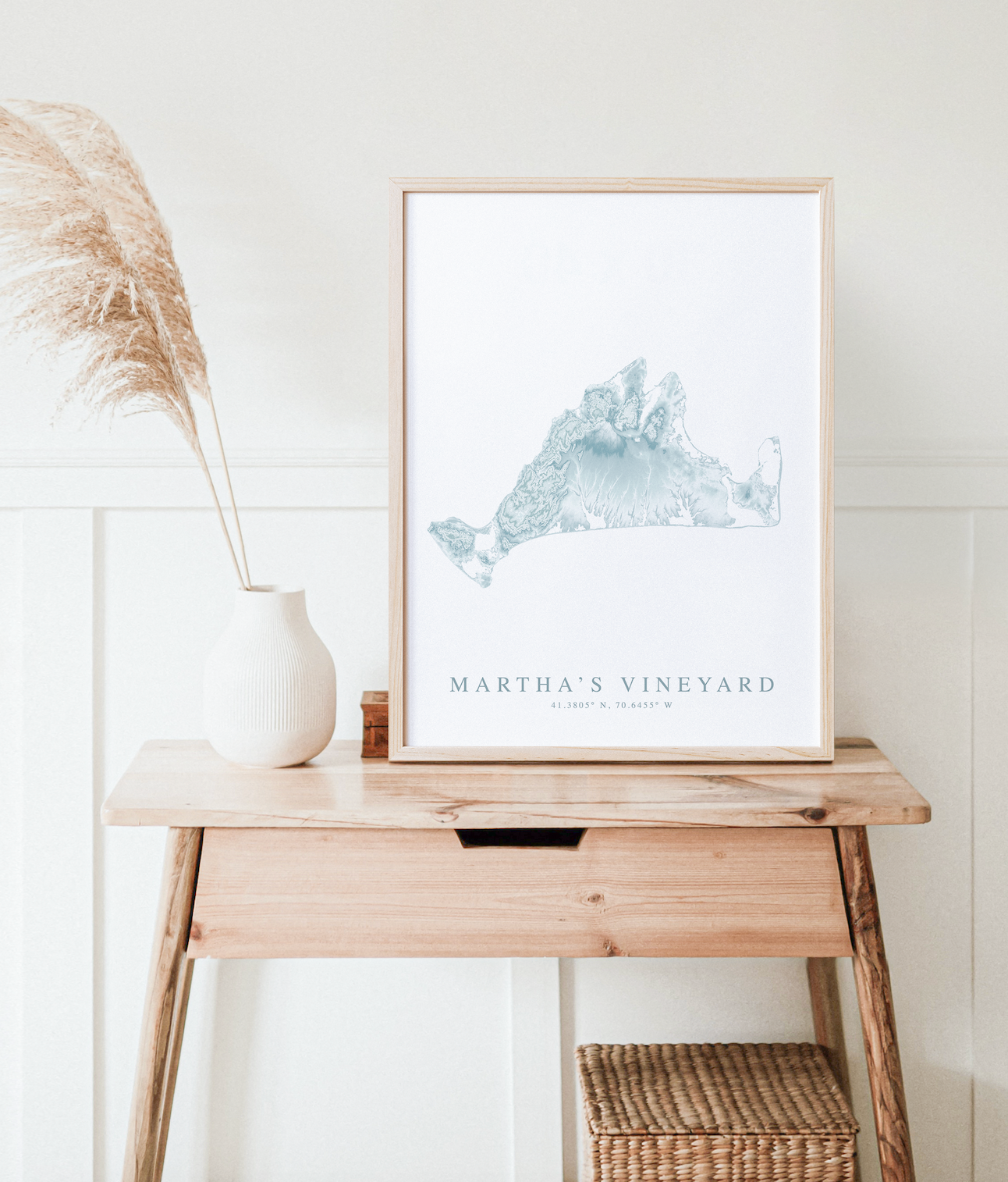 Martha's Vineyard Map Print