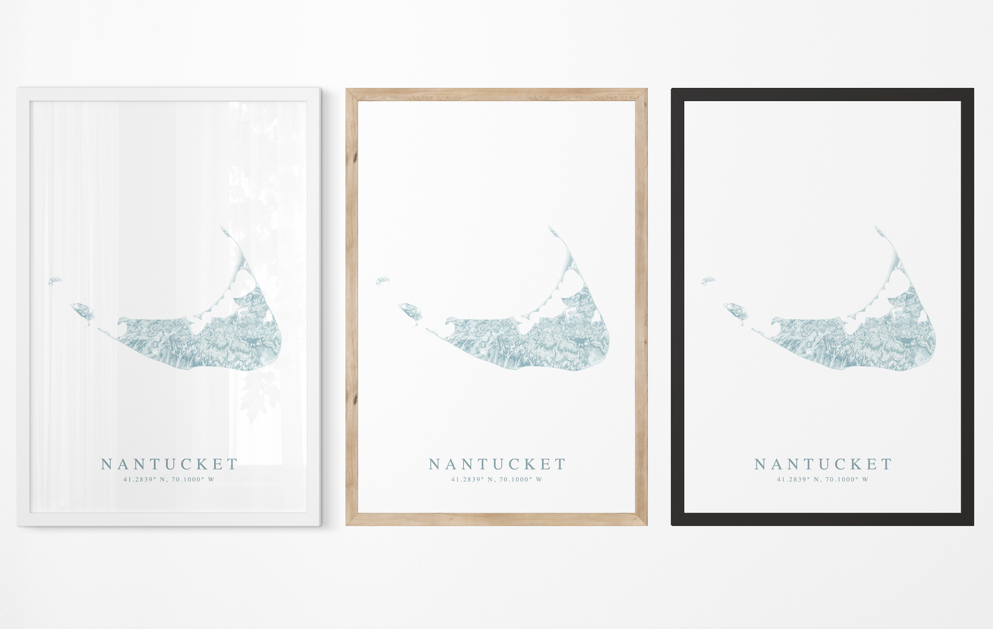 Nantucket Map Print