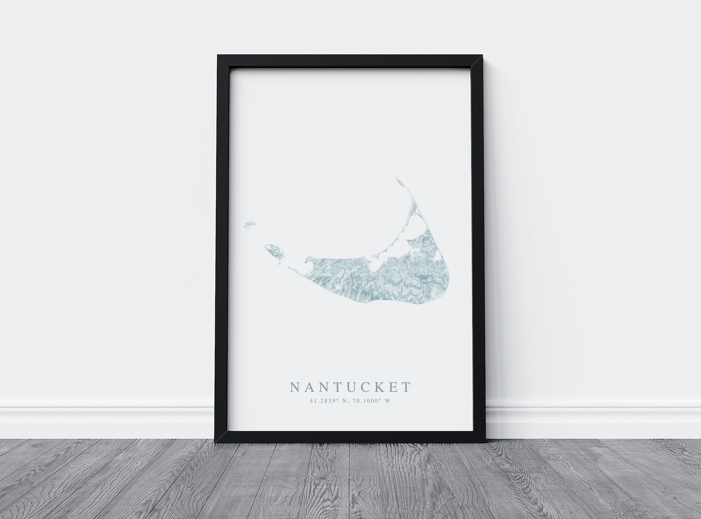 Nantucket Map Print