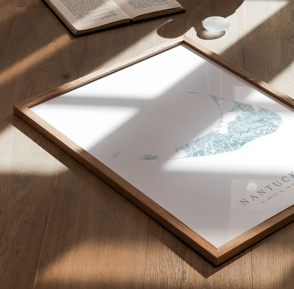 Nantucket Map Print