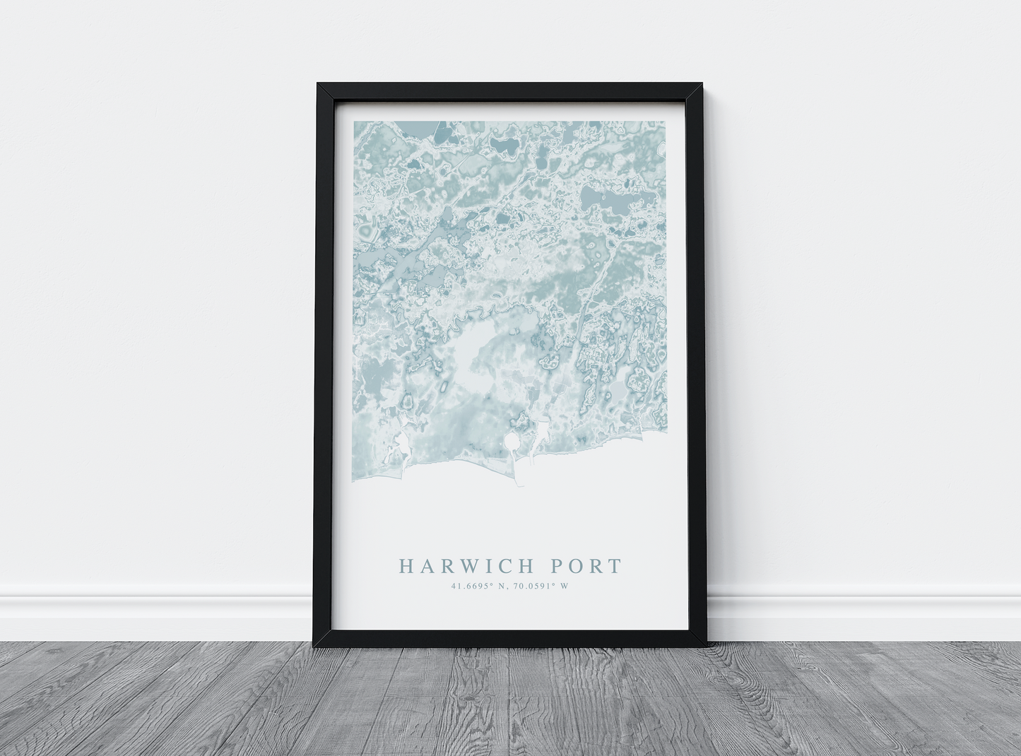 Harwich Port Map Print