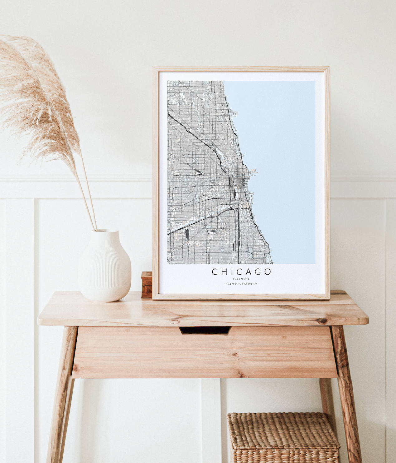 Chicago Map Print