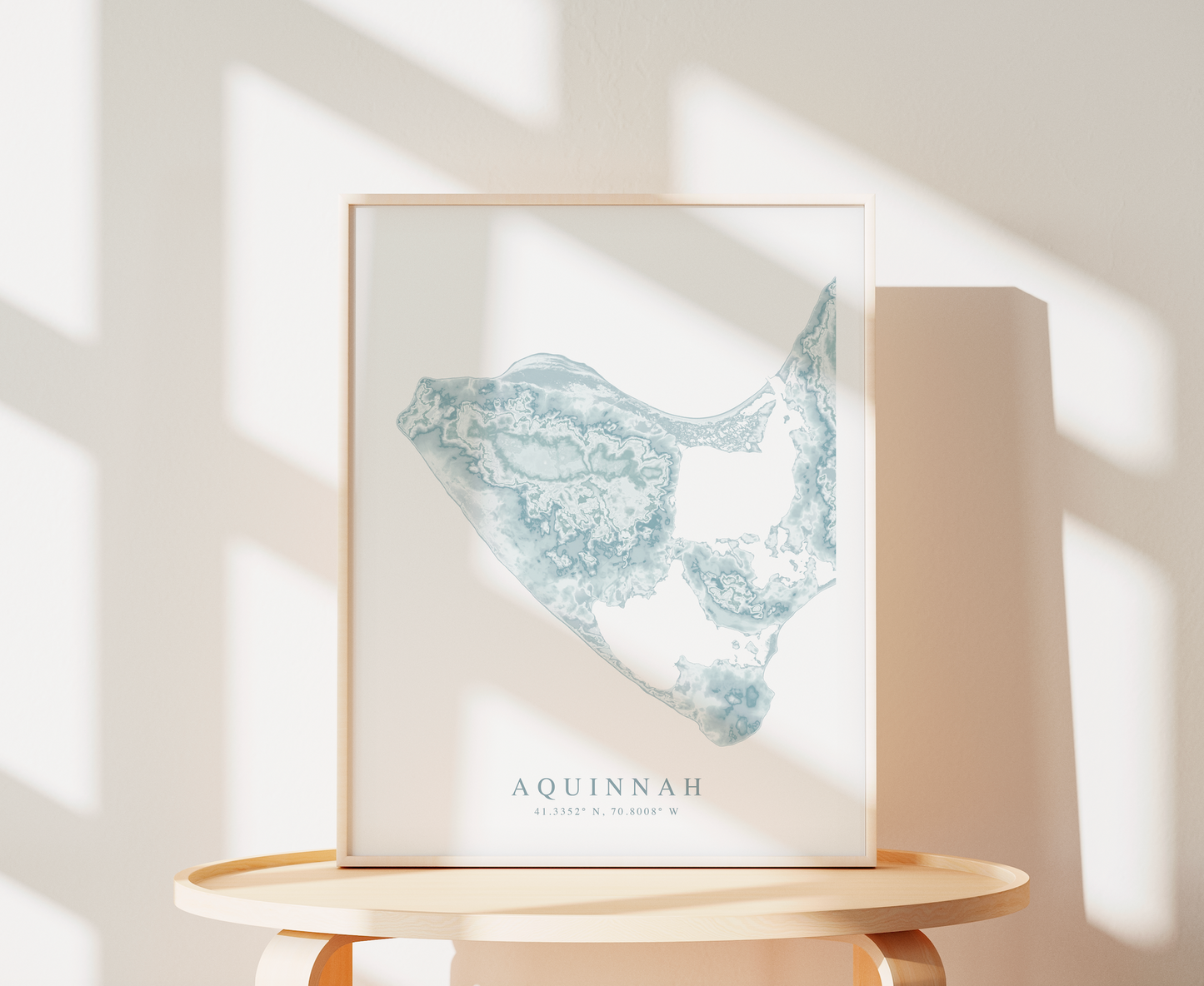 Aquinnah Map Print