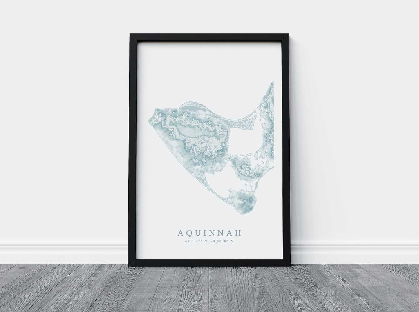 Aquinnah Map Print