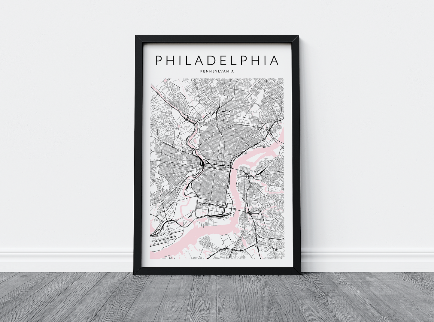 Philadelphia Map Print