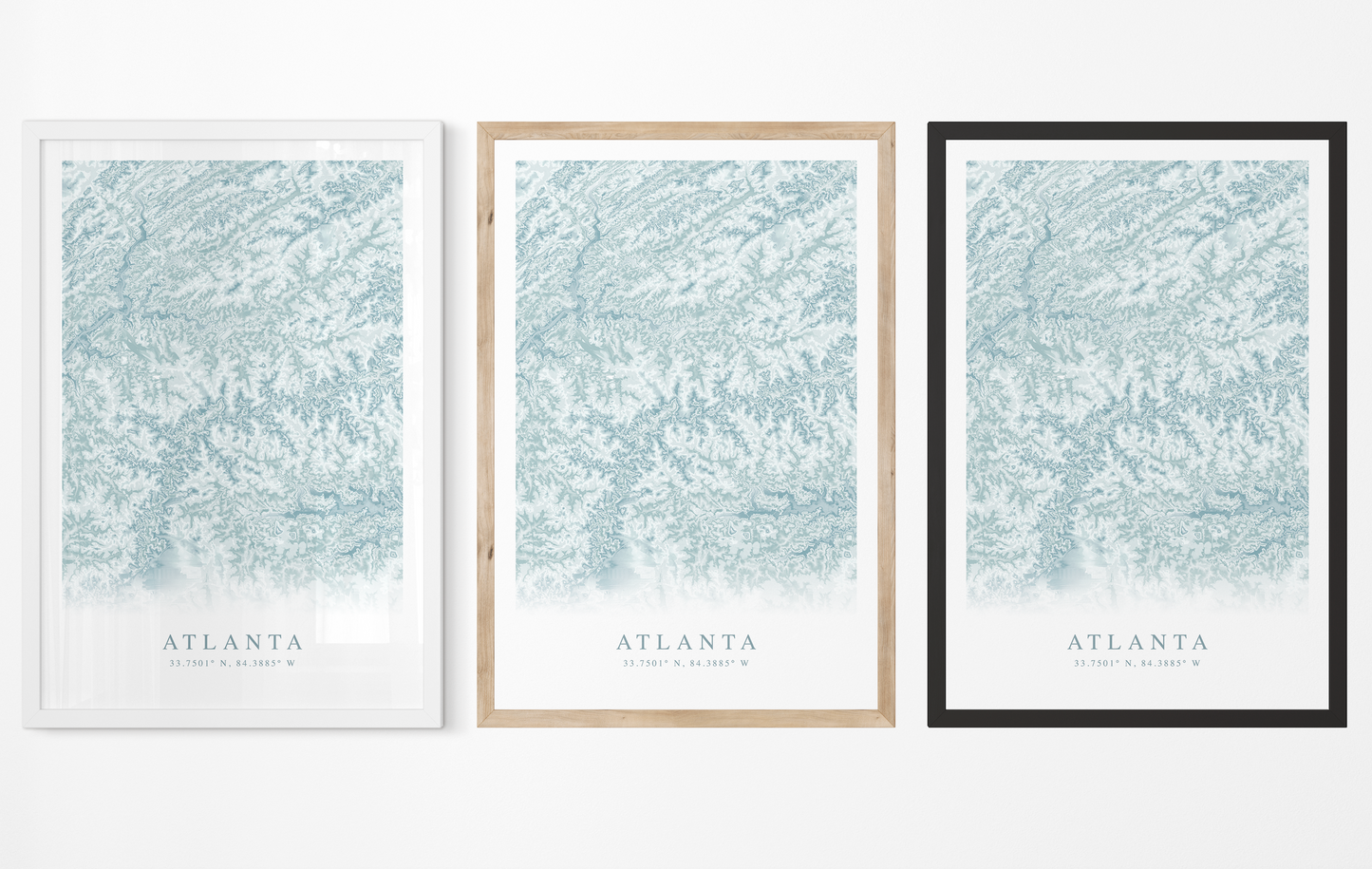 Atlanta Map Print