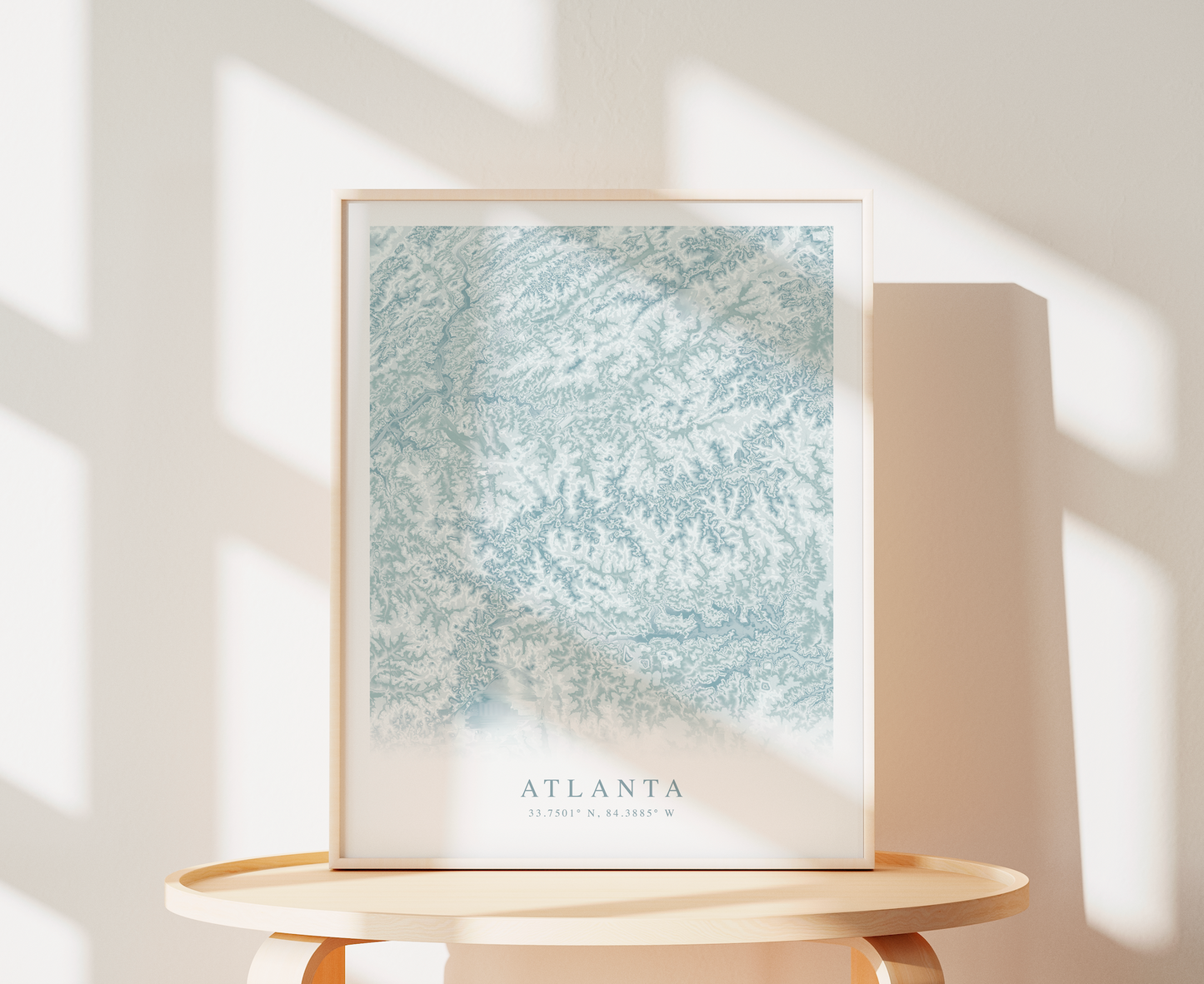 Atlanta Map Print