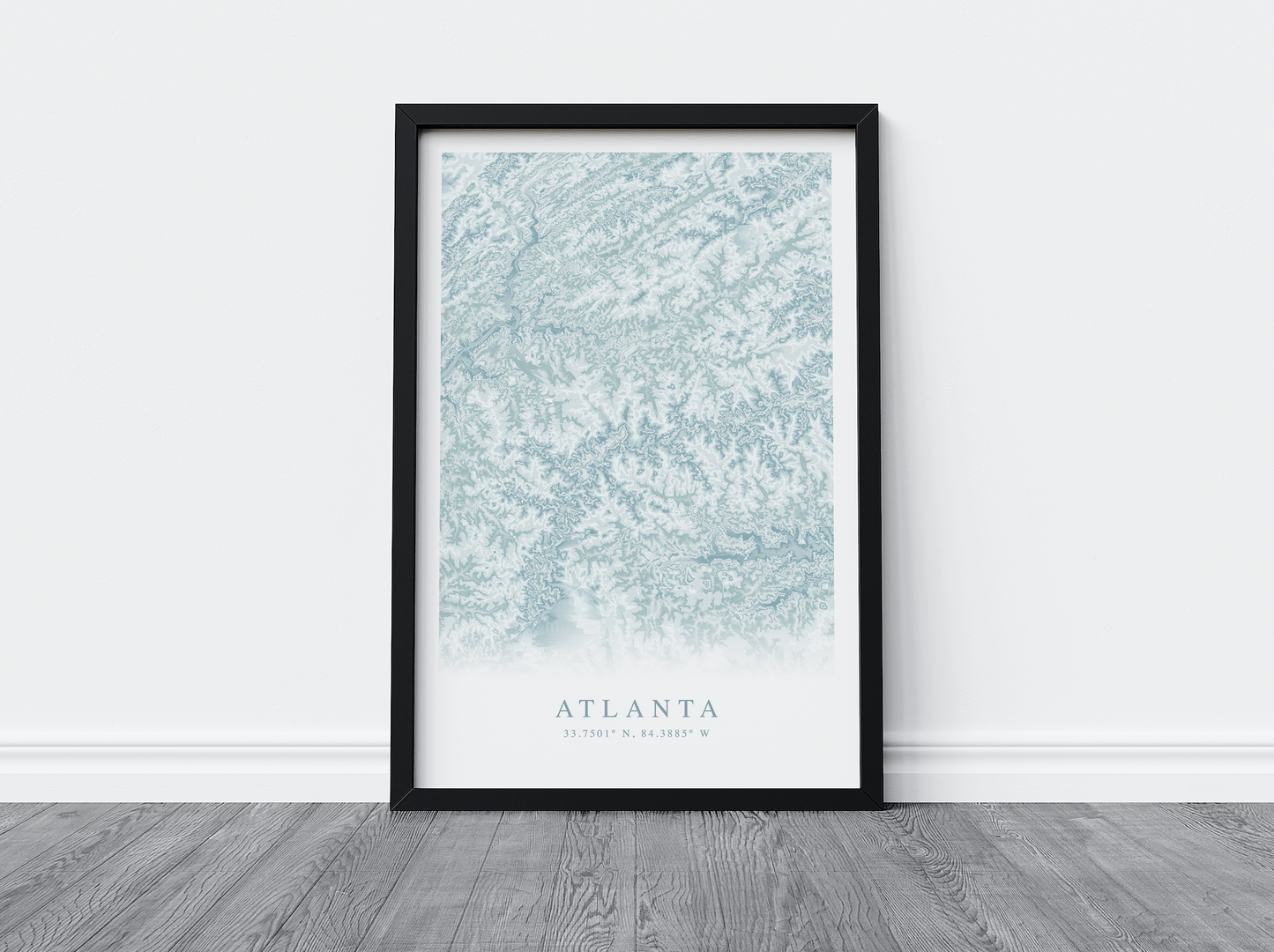 Atlanta Map Print