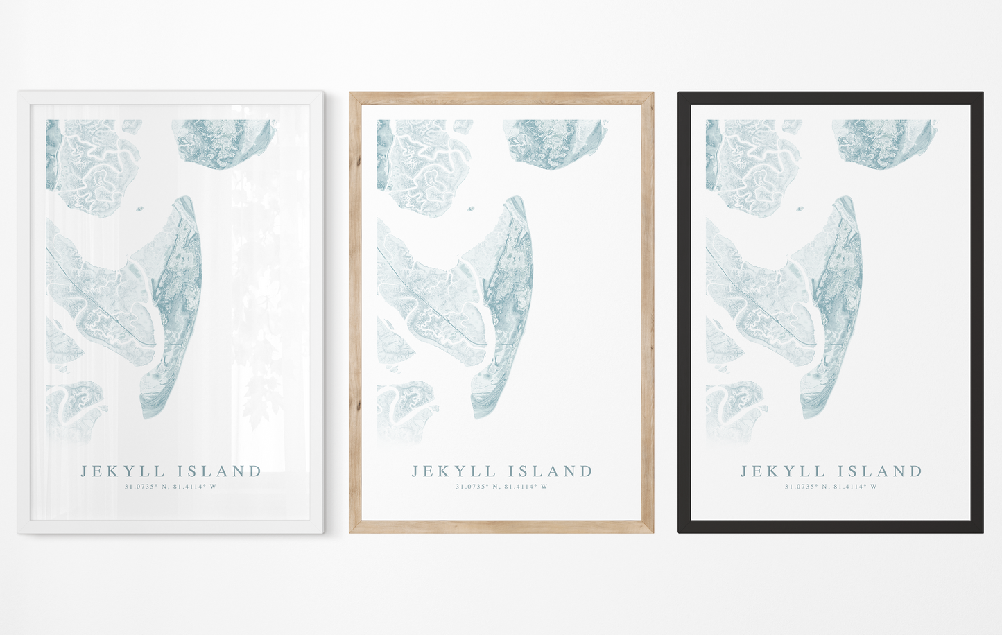 Jekyll Island Map Print