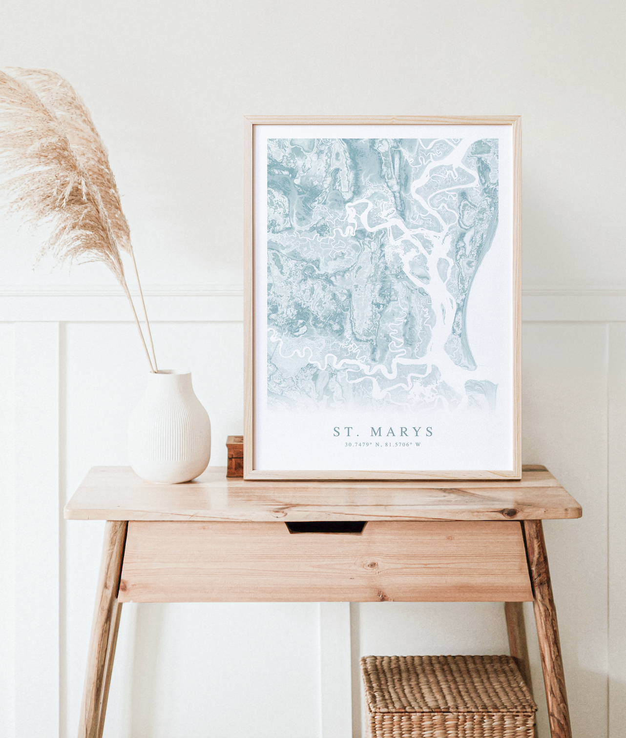 St. Marys GA Map Print