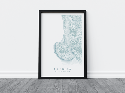 La Jolla Map Print