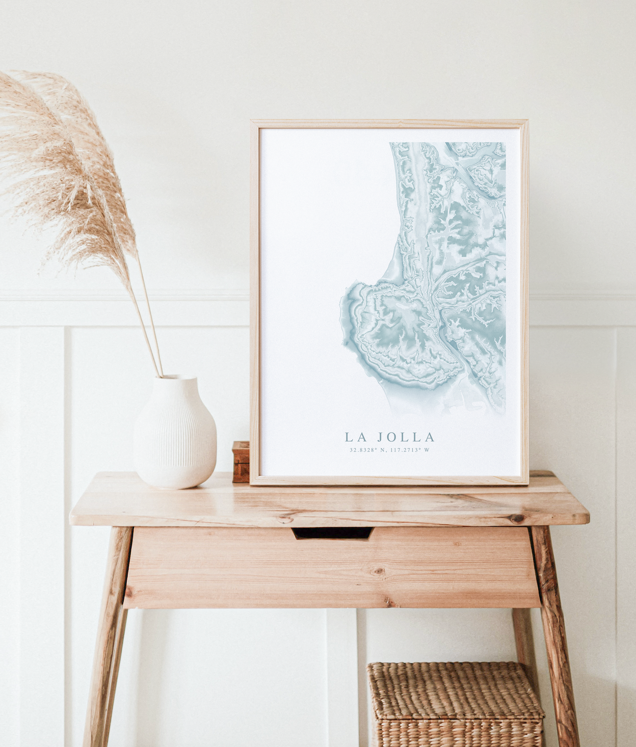 La Jolla Map Print