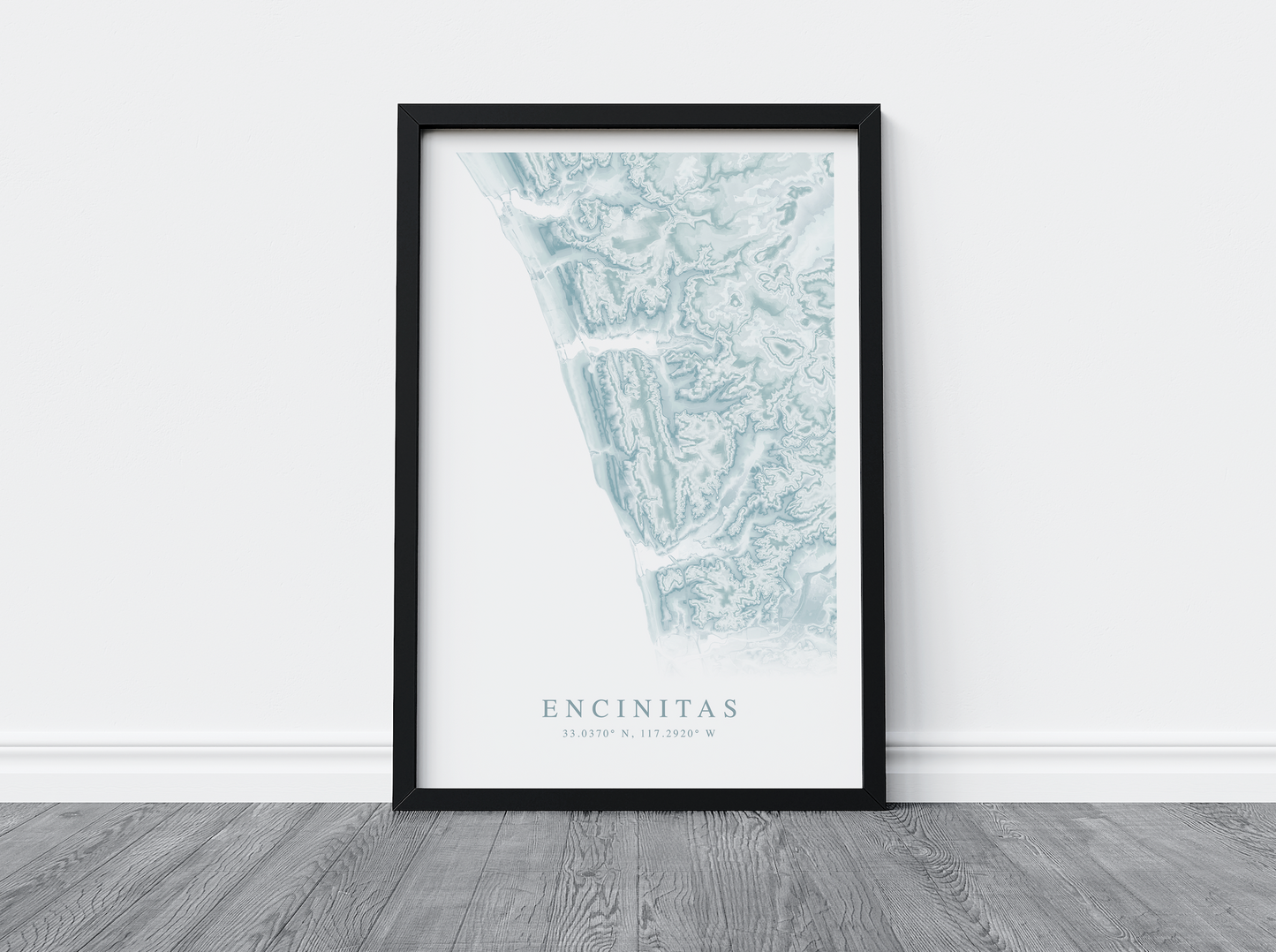 Encinitas Map Print