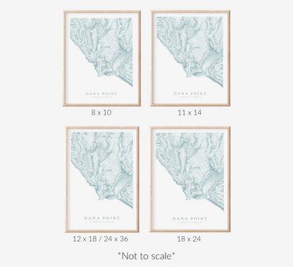 Dana Point Map Print