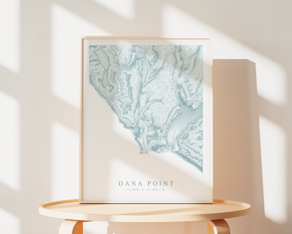 Dana Point Map Print