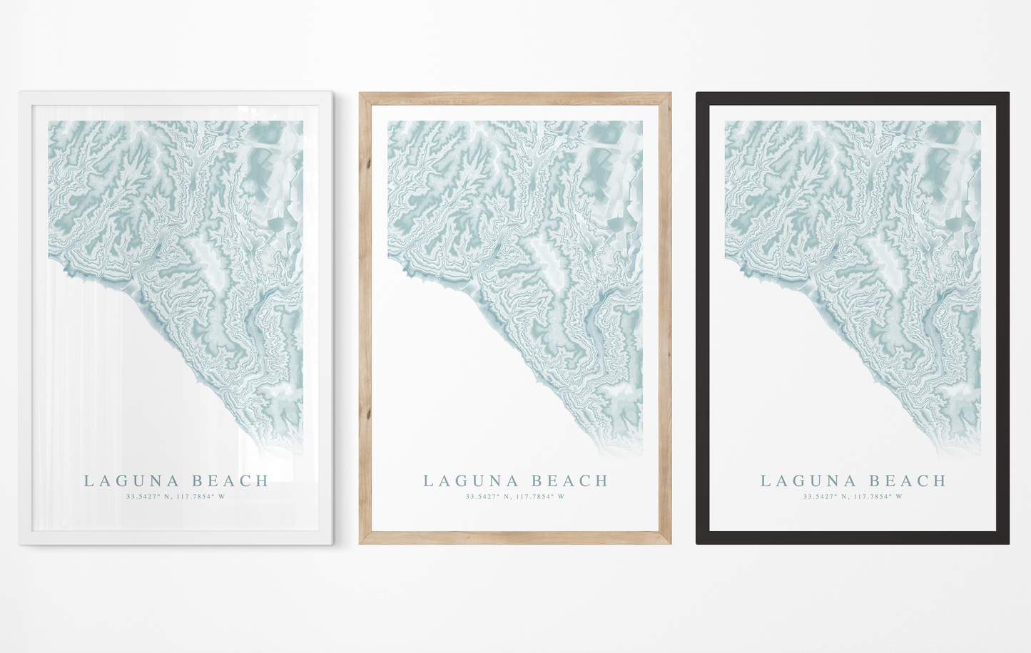 Laguna Beach Map Print