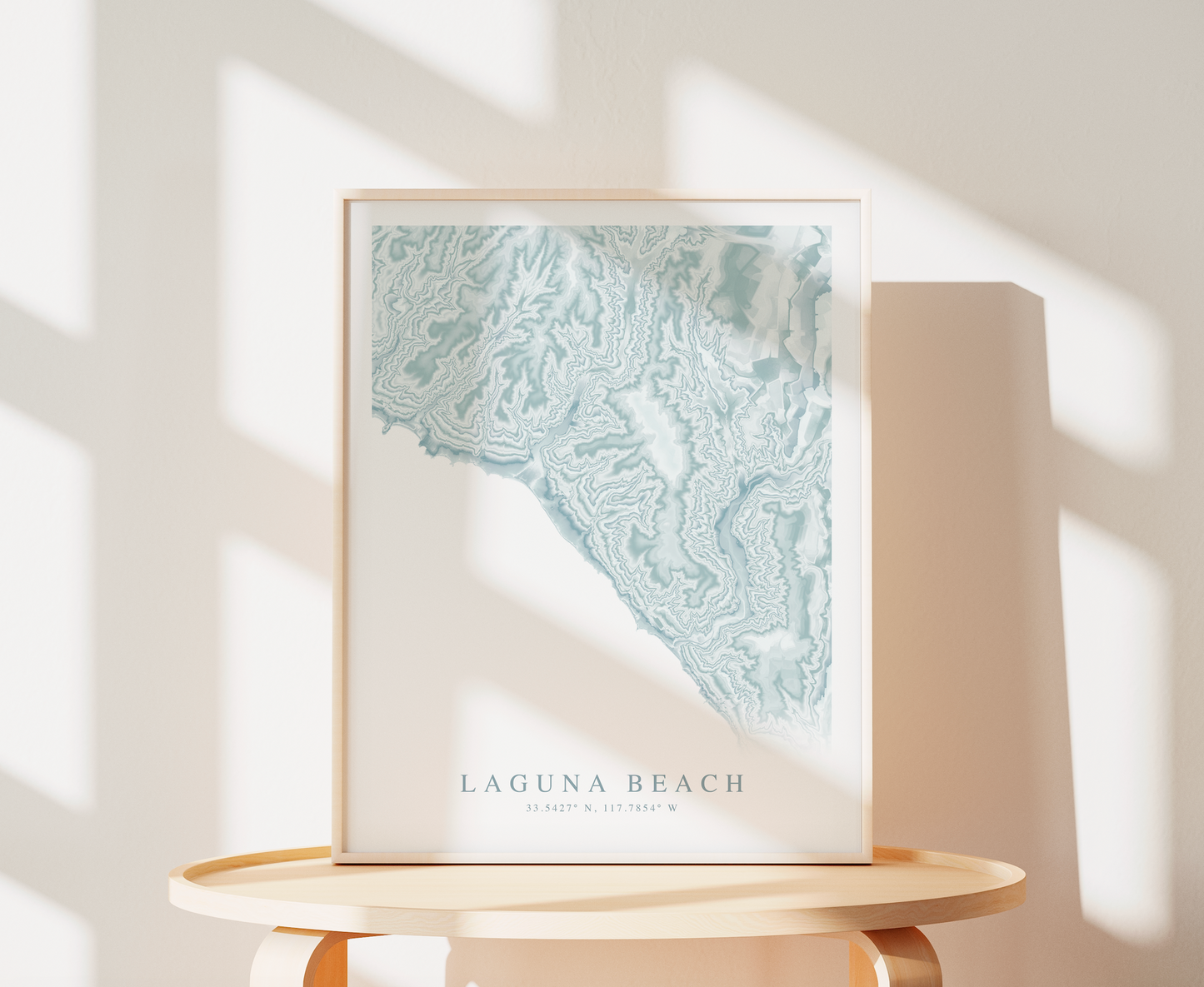 Laguna Beach Map Print